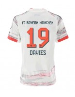 Bayern Munich Alphonso Davies #19 Venkovní Dres pro Dámské 2025-26 Krátký Rukáv